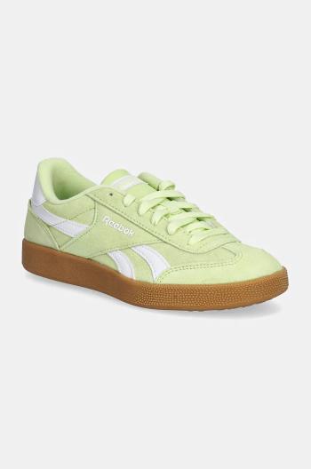 Semišové sneakers boty Reebok Classic REEBOK SMASH EDGE zelená barva, 100216234