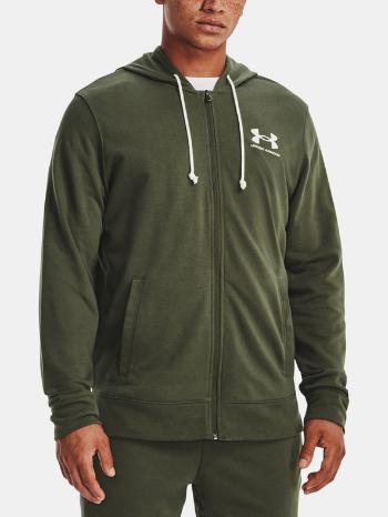 Under Armour UA Rival Terry LC FZ Mikina Zelená