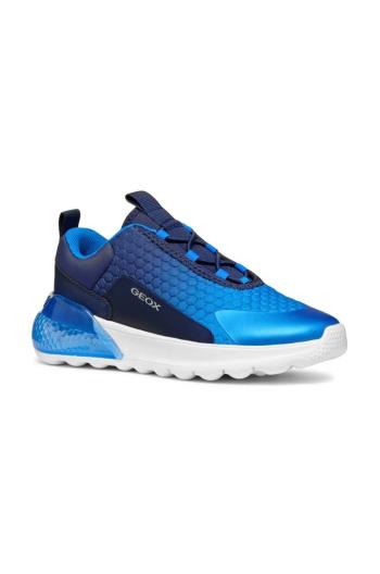 Dětské sneakers boty Geox ACTIVART ILLUMINUS modrá barva, J46LYA.0EE9J