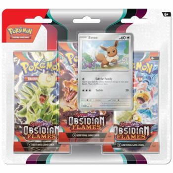 Pokémon TCG SV03 Obsidian Flames - 3 Blister Booster