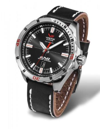 Vostok Europe Almaz Automatic Line NH35A/320A258 - Kožený řemínek