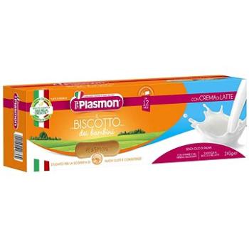 PLASMON sušenky s mléčnou příchutí 240 g, 12m+ (8001040418369)