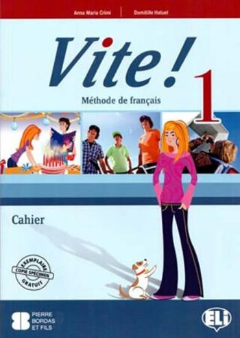 Vite! 1 Cahier + Audio CD - Domitille Hatuel, Anna Maria Crimi