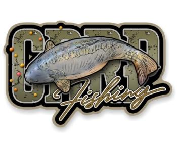 4anglersdesign samolepka 74 carp fishing