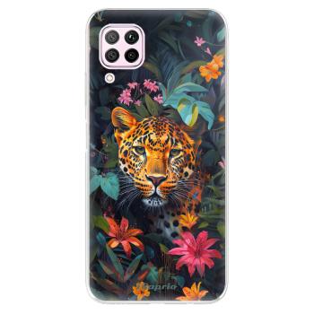 Odolné silikonové pouzdro iSaprio - Flower Jaguar - Huawei P40 Lite