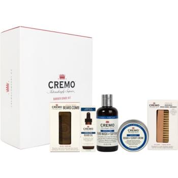 Cremo Barber Grade Kit dárková sada na vousy pro muže