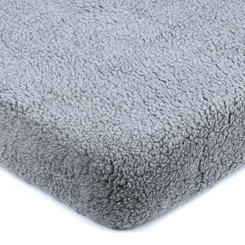 4Home gyapjú hatású lepedő sötétszürke, sötétszürke, 180 x 200 cm