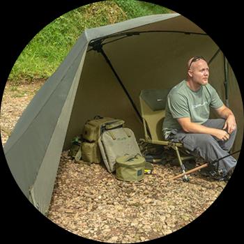 Korum brolly pentalite brolly shelter 50"