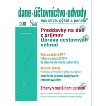 Dane, účtovníctvo, odvody bez chýb, pokút a penále 2/2023: Zmeny v sociálnom poistení (9771336798282)