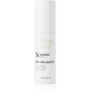 Nacomi Next Level Happy Pores čisticí peeling pro problematickou a mastnou pokožku Shikimic acid 5% 30 ml