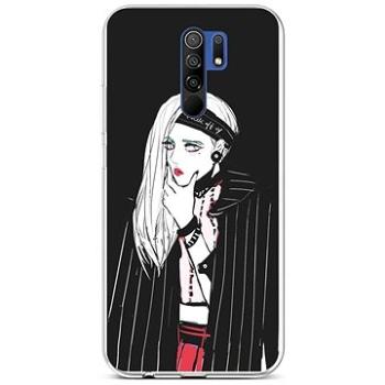 TopQ Xiaomi Redmi 9 silikon Dark Girl 53223 (Sun-53223)