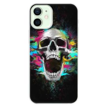 Odolné silikonové pouzdro iSaprio - Skull in Colors - iPhone 12