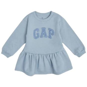 GAP BABY Dívčí šaty, světle modrá, velikost