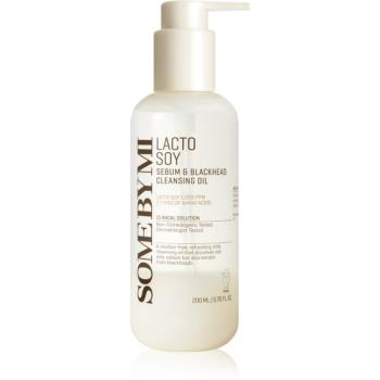 Some By Mi Lacto Soy Sebum & Blackhead Cleansing Oil jemný čisticí olej pro citlivou pleť 200 ml