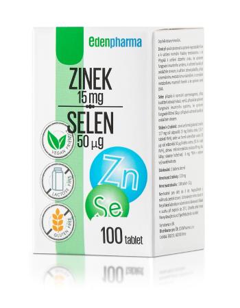 Edenpharma Zinek Selen 100 tablet