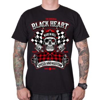 Triko BLACK HEART Speed and Kustom  černá  XXL