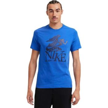 Nike SPORTSWEAR CLUB TEE Pánské triko, modrá, velikost