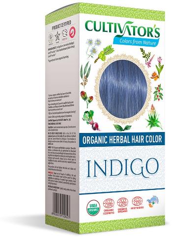 Természetes hajfesték CULTIVATOR Natural 20 indigó (4 x 25 g)