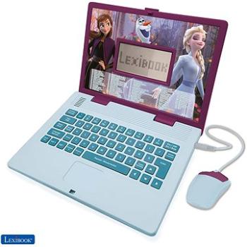 Lexibook Frozen Dvojjazyčný vzdělávací notebook čeština/angličtina, 124 aktivit (3380743093147)