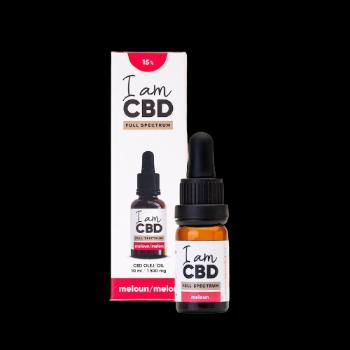 I AM CBD Full Spectrum CBD olej 15% s melónovou příchutí 10 ml
