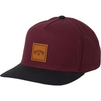 Billabong STACKED SNAPBACK Pánská kšiltovka, vínová, velikost