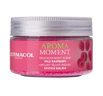 Dermacol Opojný tělový peeling Aroma Moment Divoká malina (Delicious Body Scrub) 200 g