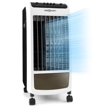 OneConcept Carribean Blue, ochlazovač vzduchu, osvěžovač vzduchu, ventilátor, 70W