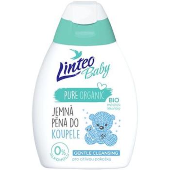 LINTEO BABY Pěna do koupele s Bio měsíčkem lékařským 250 ml (8594158373601)