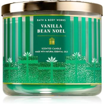 Bath & Body Works Vanilla Bean Noel vonná svíčka 411 g