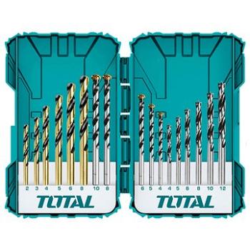 TOTAL-TOOLS Vrtáky, kombinovaná sada, 16ks (TACSDL11601)