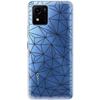 iSaprio Abstract Triangles 03 pro black pro Vivo Y01 (trian03b-TPU3-VivY01)