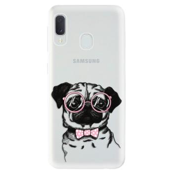 Odolné silikonové pouzdro iSaprio - The Pug - Samsung Galaxy A20e