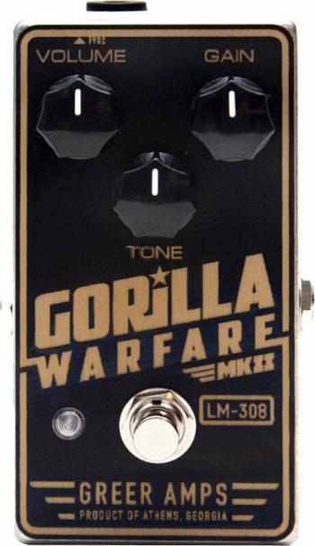 Greer Amps Gorilla Warfare MKII LM-308 Kytarový efekt