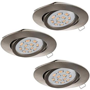 Eglo - SADA 3x LED Podhledové svítidlo 3xGU10-LED/5W/230V (67649)