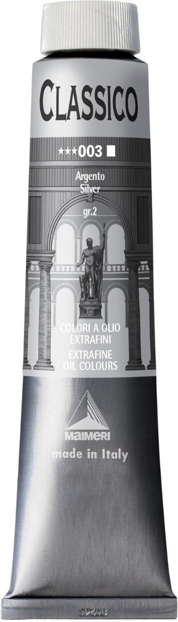 Maimeri Classico Olejová barva Silver 200 ml 1 ks