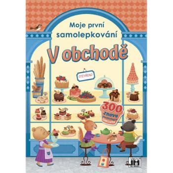 První samolepky/ V obchodě