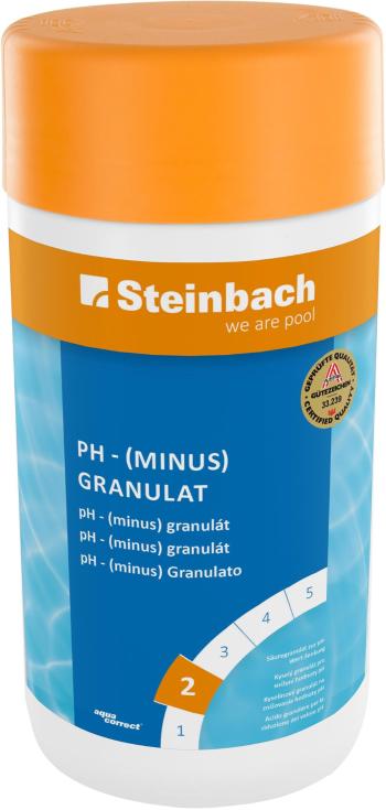 PH-szabályozó Steinbach pH - (mínusz) granulátum, 1,5 kg