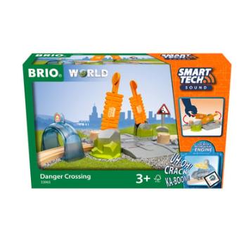 BRIO ® Smart Tech Sound Adventure Železniční přejezd