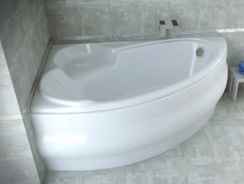 BESCO - Asymetrická vaňa FINEZJA NOVA - Nožičky k vani - S nožičkami, Rozmer vane - 170 × 110 cm, Spôsob prevedenia - Pravé VANFINN170P+OLVPINOZSTELWD