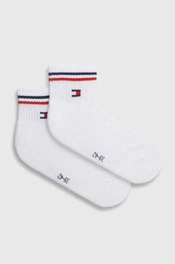 Ponožky Tommy Jeans 2-pack bílá barva, 701228177