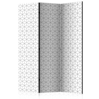 Paraván Cubes texture Dekorhome 135x172 cm (3-dílný)