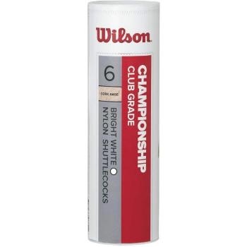 Wilson CHAMPIONSHIP 6 KS 79 Badmintonové míčky, bílá, velikost