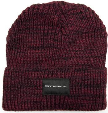 Sticky baits čepice maroon fleck beanie