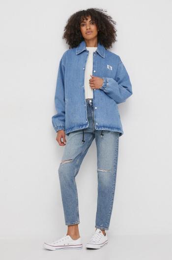 Džíny Calvin Klein Jeans Mom Jean dámské, high waist, J20J222148