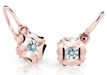 Cutie Diamonds Dětské náušnice z růžového zlata s brilianty DC2216-10-00-X-4