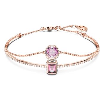 Swarovski Luxusní dvojitý pozlacený náramek s krystaly Swarovski Stilla 5668243