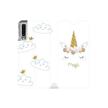 Flipové pouzdro na mobil Samsung Galaxy A7 2018 - MH01P Jednorožec magic (5903226727261)