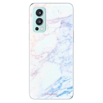 Odolné silikonové pouzdro iSaprio - Raibow Marble 10 - OnePlus Nord 2 5G