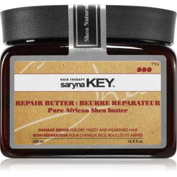 Saryna Key Pure African Shea Butter Damage Repair maska na vlasy s bambuckým máslem 500 ml