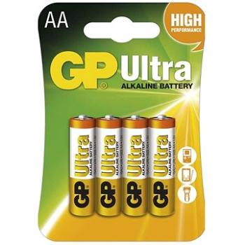 GP Ultra Alkaline LR6 (AA) 4 ks v blistri (1014214000)